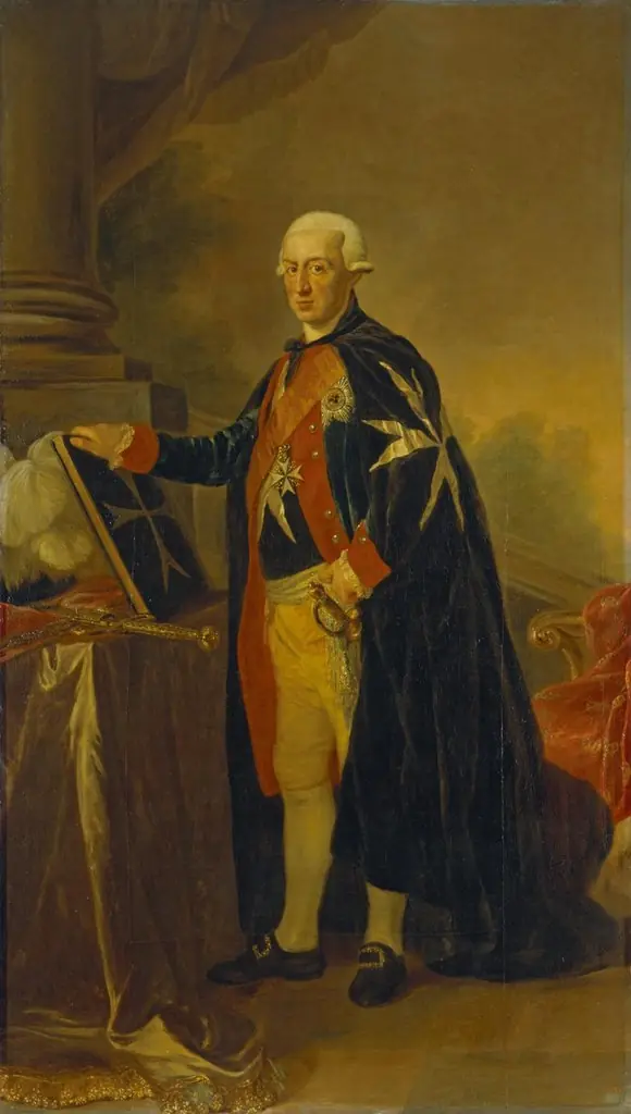 Portrait of Prince Augustus Ferdinand of Prussia, by Anna Dorothea Therbusch