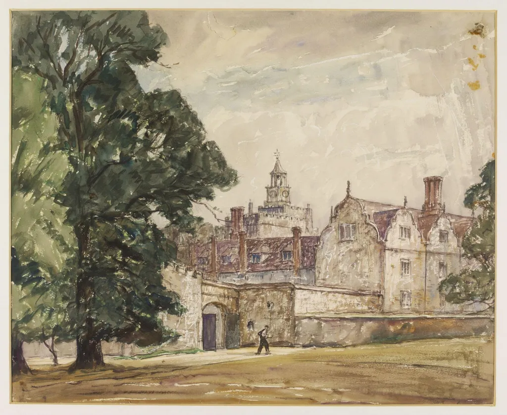 Knowle, by Anna Lea Merritt, watercolor