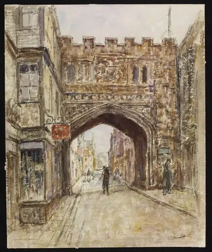 North Gate, Salisbury, by Anna Lea Merritt