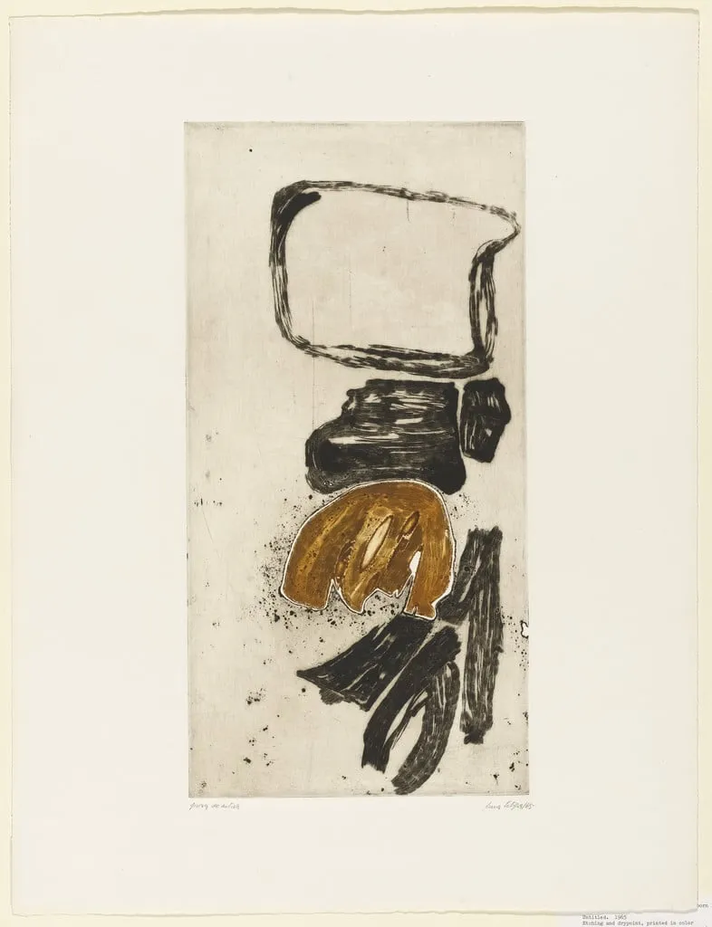 Untitled, by Anna Letycia Quadros, ink, 1965