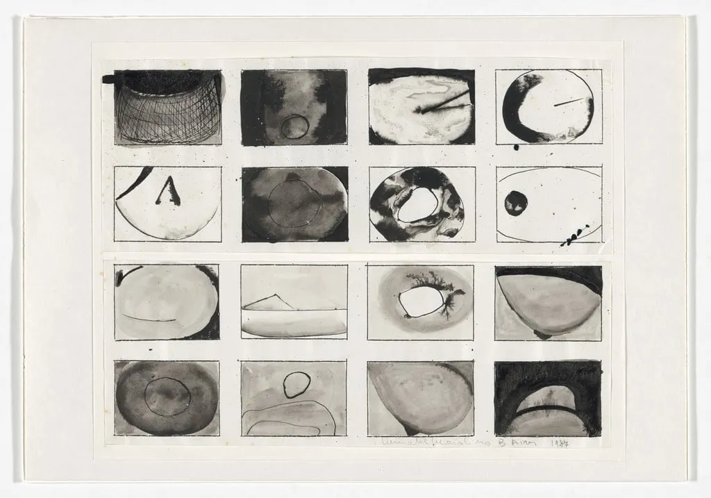 Untitled, by Anna Maria Maiolino, ink, 1987