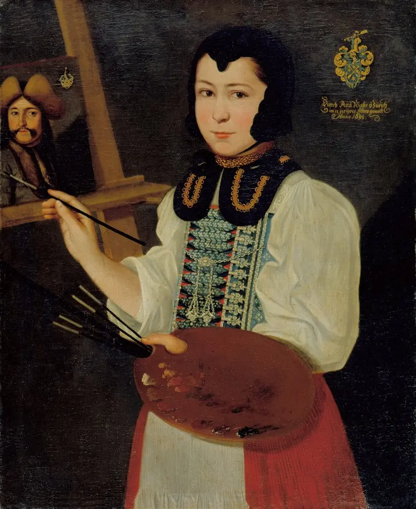 Self-Portrait at the Age of Twelve, by Anna Waser
