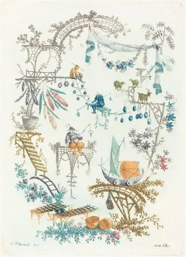 Arabesque with a Boat, by Anne Allen