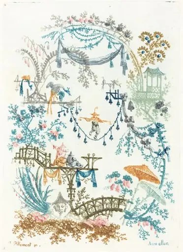 Arabesque with a Tightrope Walker, by Anne Allen