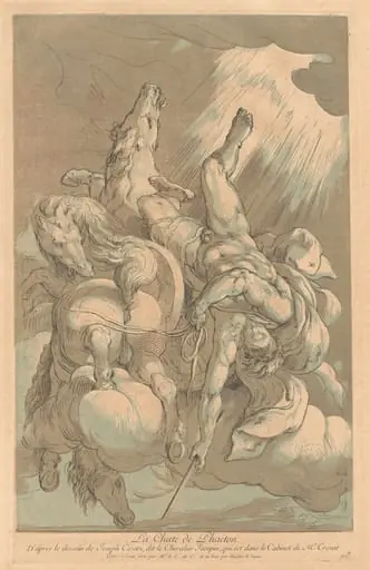 La Chute de Phaëton (The Fall of Phaeton), by Anne-Claude-Philippe de Tubières, comte de Caylus