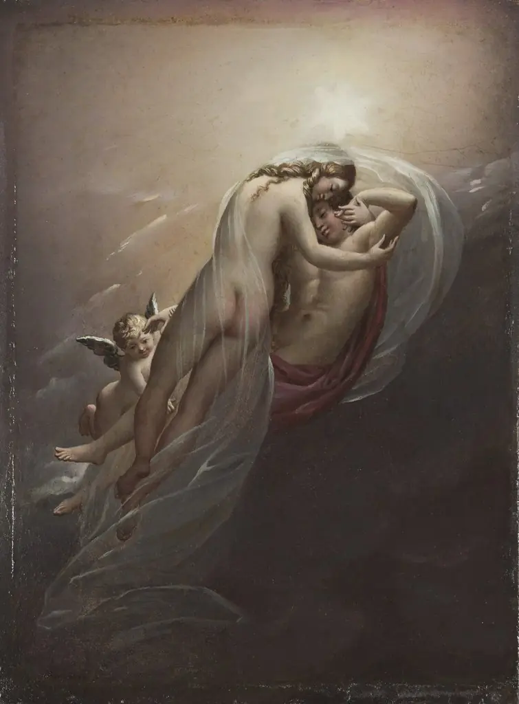 Aurora and Cephalus, by Anne-Louis Girodet