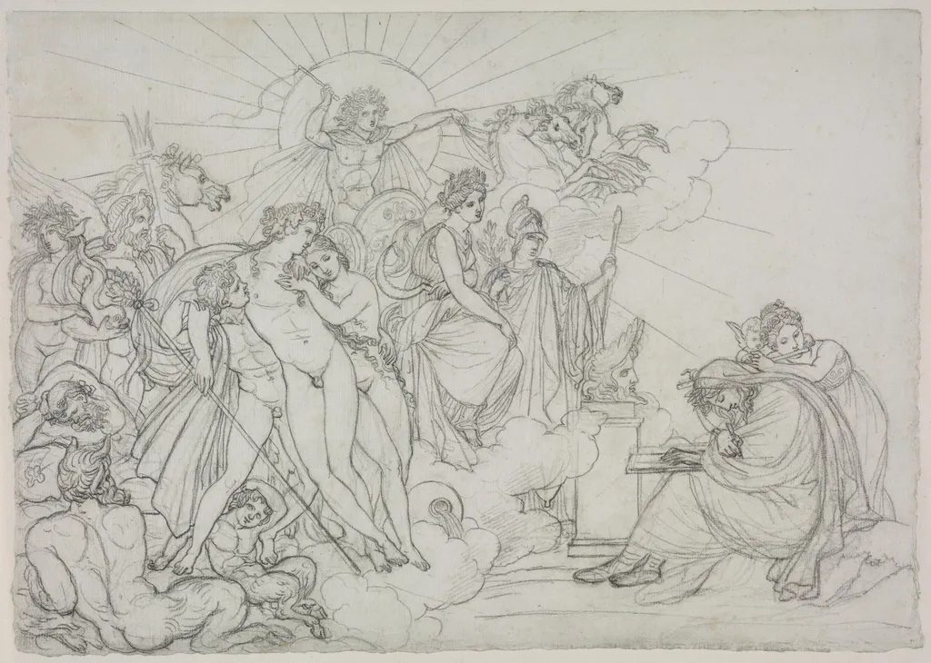 Invocation to the Divinities who preside over Agriculture from Virgil's "Georgics", by Anne-Louis Girodet, 1798