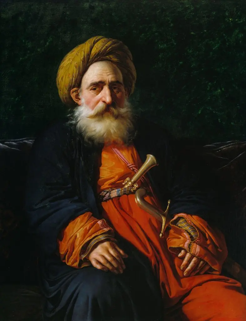 Portrait of the Katchef Dahouth, Christian Mameluke, by Anne-Louis Girodet