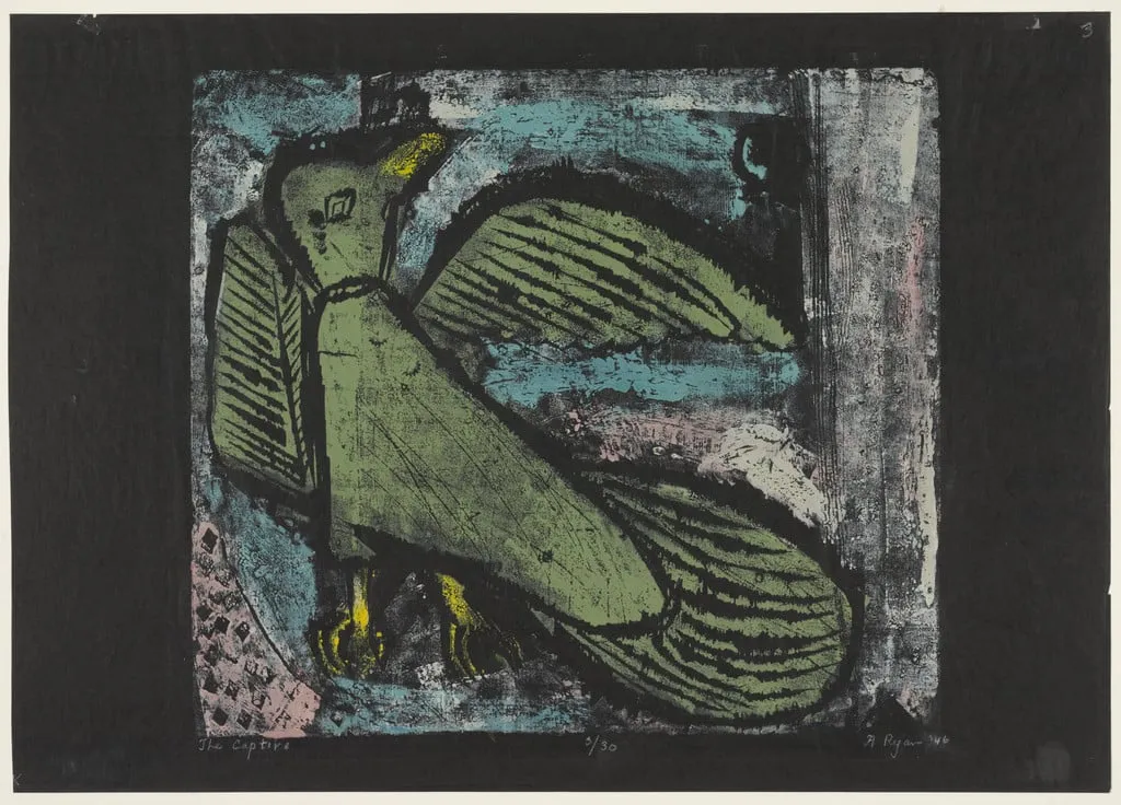 Untitled, by Anne Ryan, ink, 1946