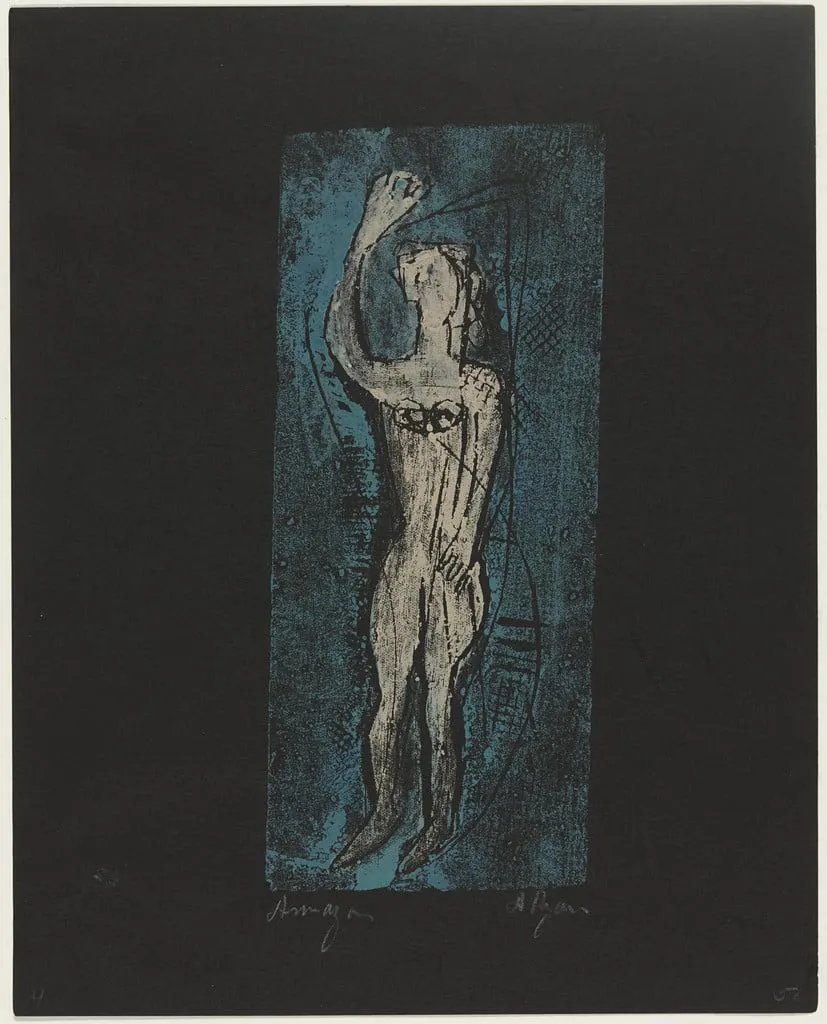 Untitled, by Anne Ryan, ink, 1945