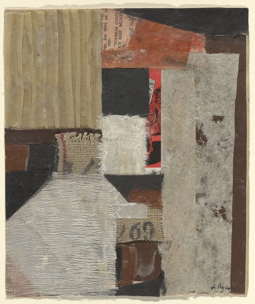 Untitled, by Anne Ryan, crayon, 1948