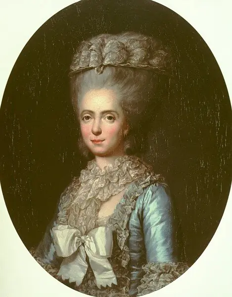 Sophie-Philippine-Elisabeth-Justine de France, dite Madame Sophie, by Anne Vallayer-Coster