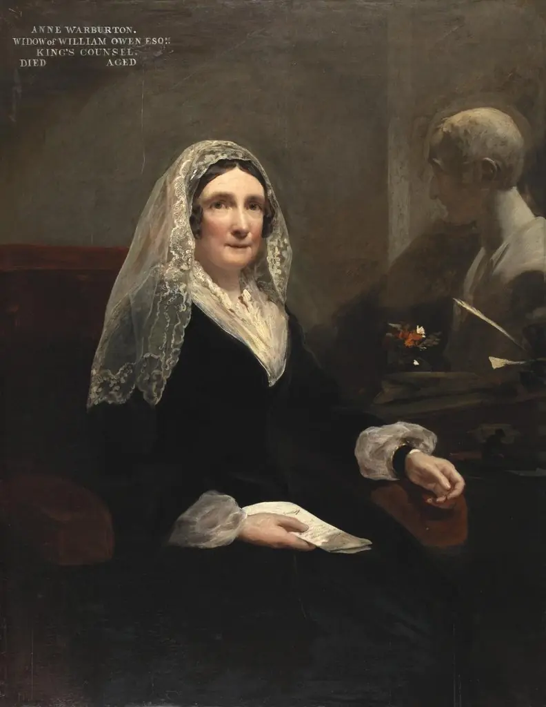 Anne Warburton, died 1876