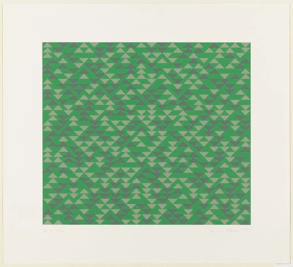 Untitled, by Anni Albers, ink, 1970