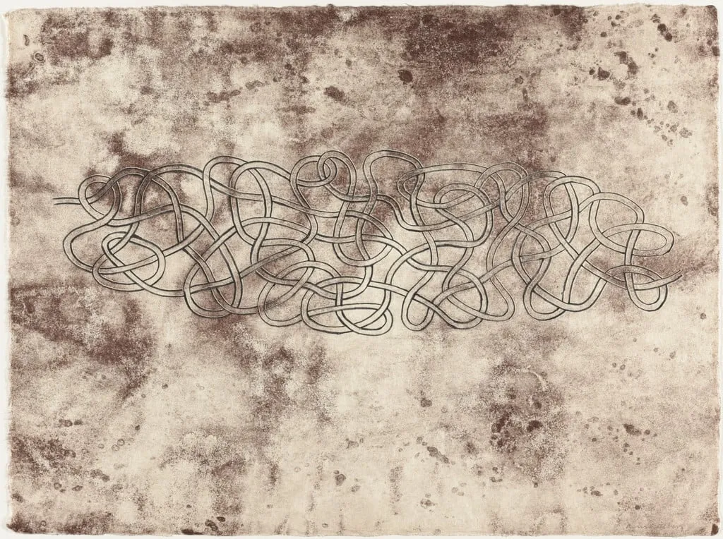 Untitled, by Anni Albers, ink, 1963