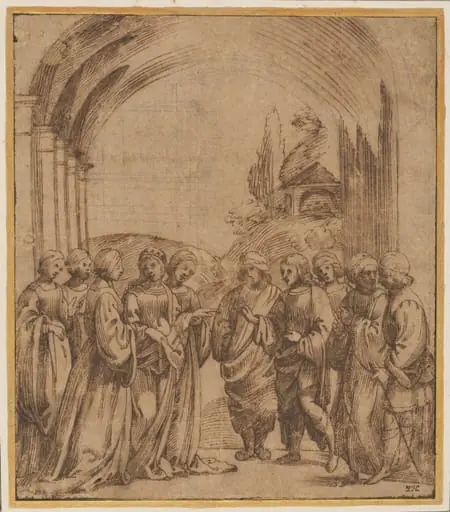 A Betrothal, by Annibale Carracci