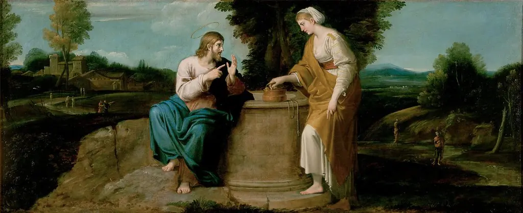 Christ and the Woman of Samaria, by Annibale Carracci