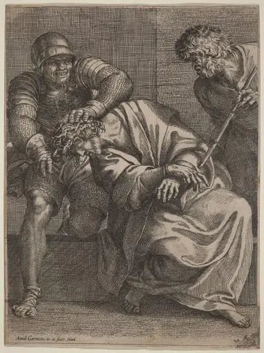 Christ Crowned with Thorns, by Annibale Carracci