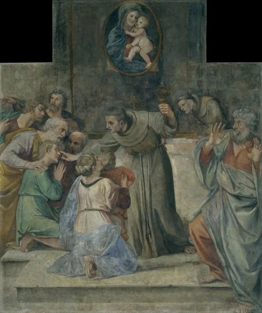 Healing the Man Born Blind, by Annibale Carracci