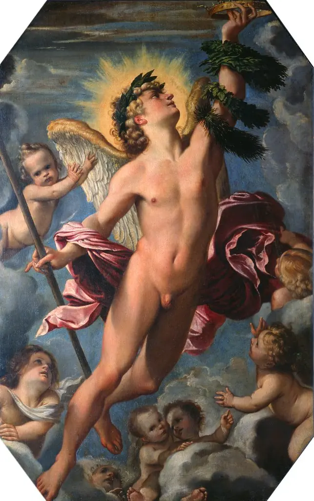 Love of Virtue, by Annibale Carracci