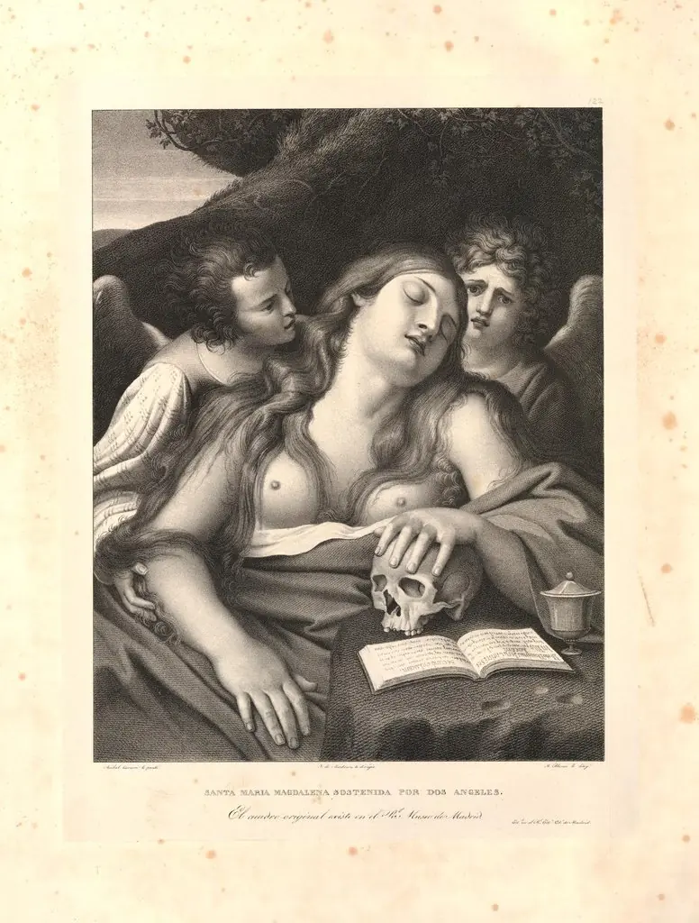 Mary Magdalene and Two Angels