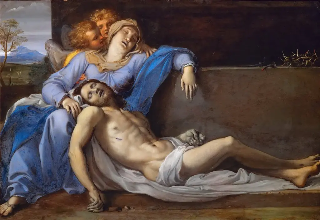 Pietà, by Annibale Carracci