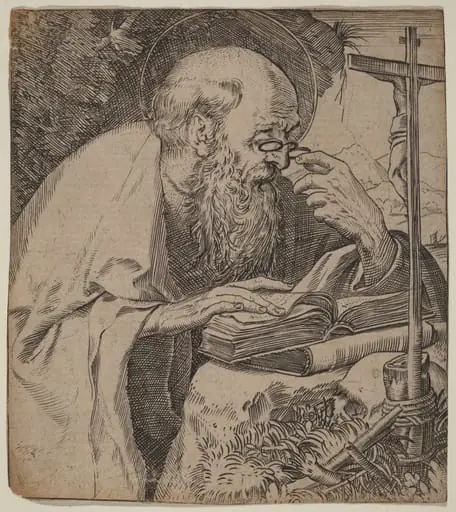 Saint Jerome, by Annibale Carracci