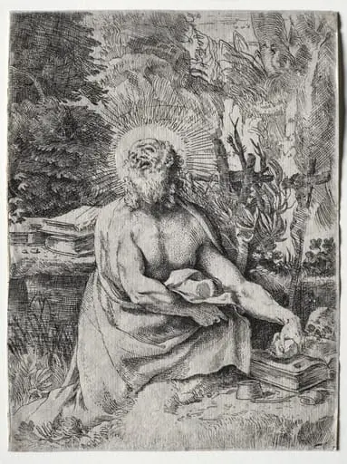 St. Jerome, by Annibale Carracci