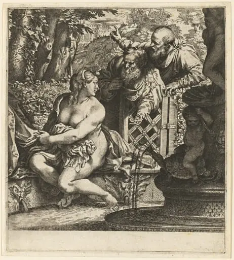 Susanna and the Elders, by Annibale Carracci