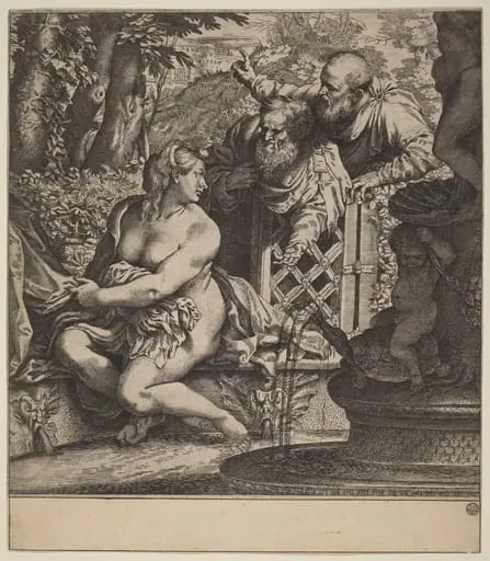 Susanna and the Elders, by Annibale Carracci