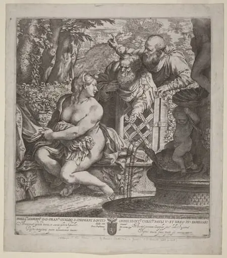Susanna and the Elders, by Annibale Carracci