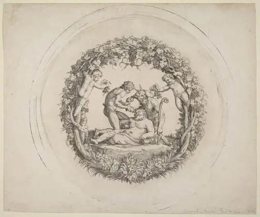 The Drunken Silenus ("The Tazza Farnese"), by Annibale Carracci