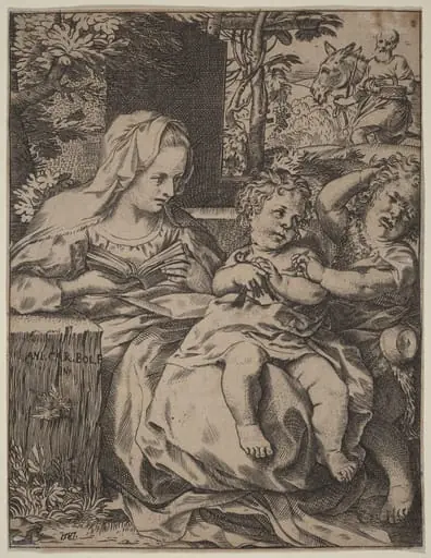 The Madonna of the Swallow, by Annibale Carracci