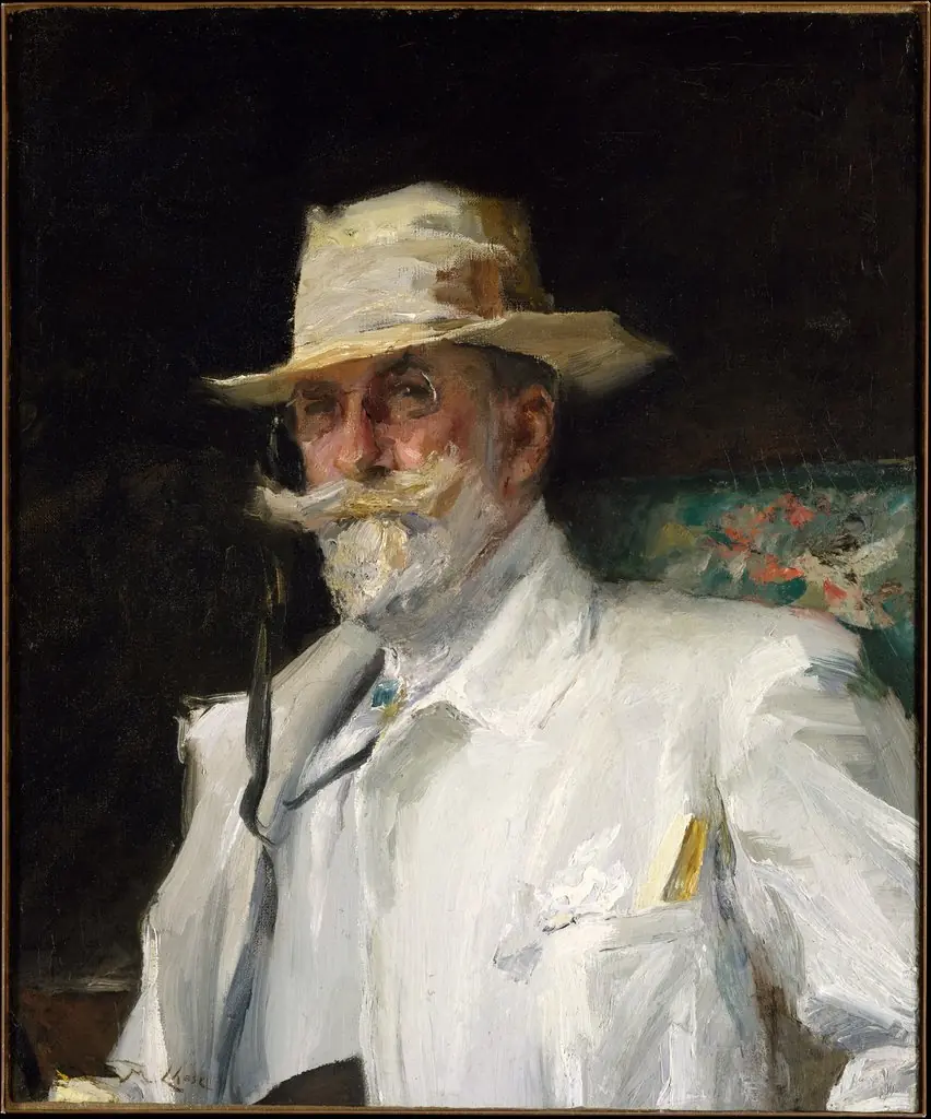 William Merritt Chase, by Annie Traquair Lang