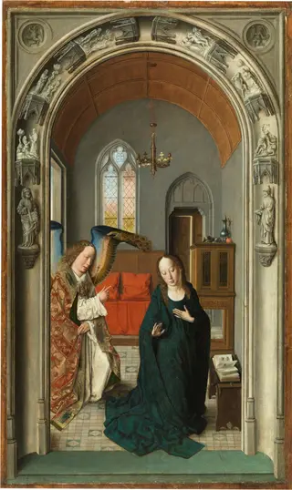 Annunciation, by Dieric Bouts