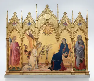Annunciation with Saints Maxima and Ansanus