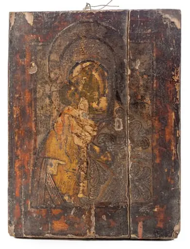 Maica Domnului cu Pruncul Iisus, by anonim