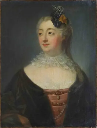 Portret de femeie, by anonim