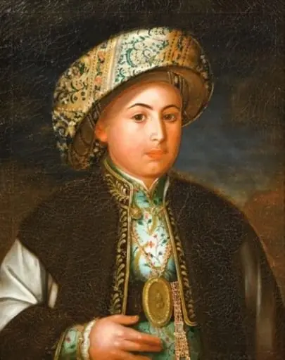 Portret de tânăr, by anonim