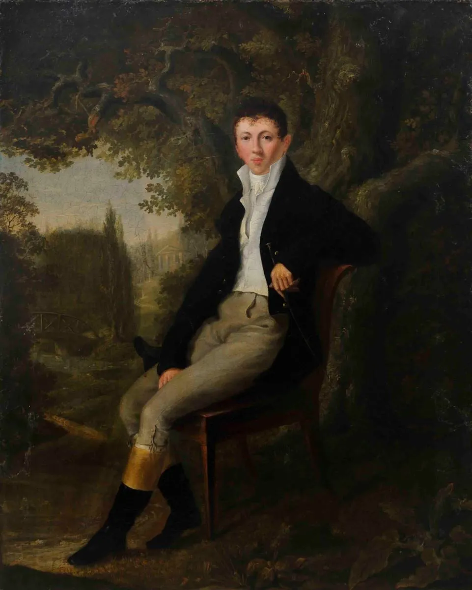 Portretul unui adolescent, by anonim
