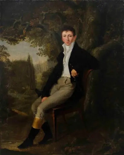 Portretul unui adolescent, by anonim