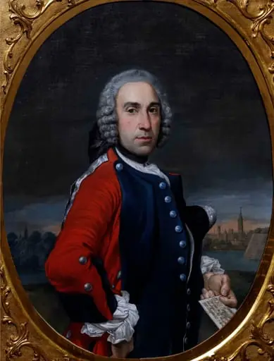 Portretul unui militar francez, by anonim