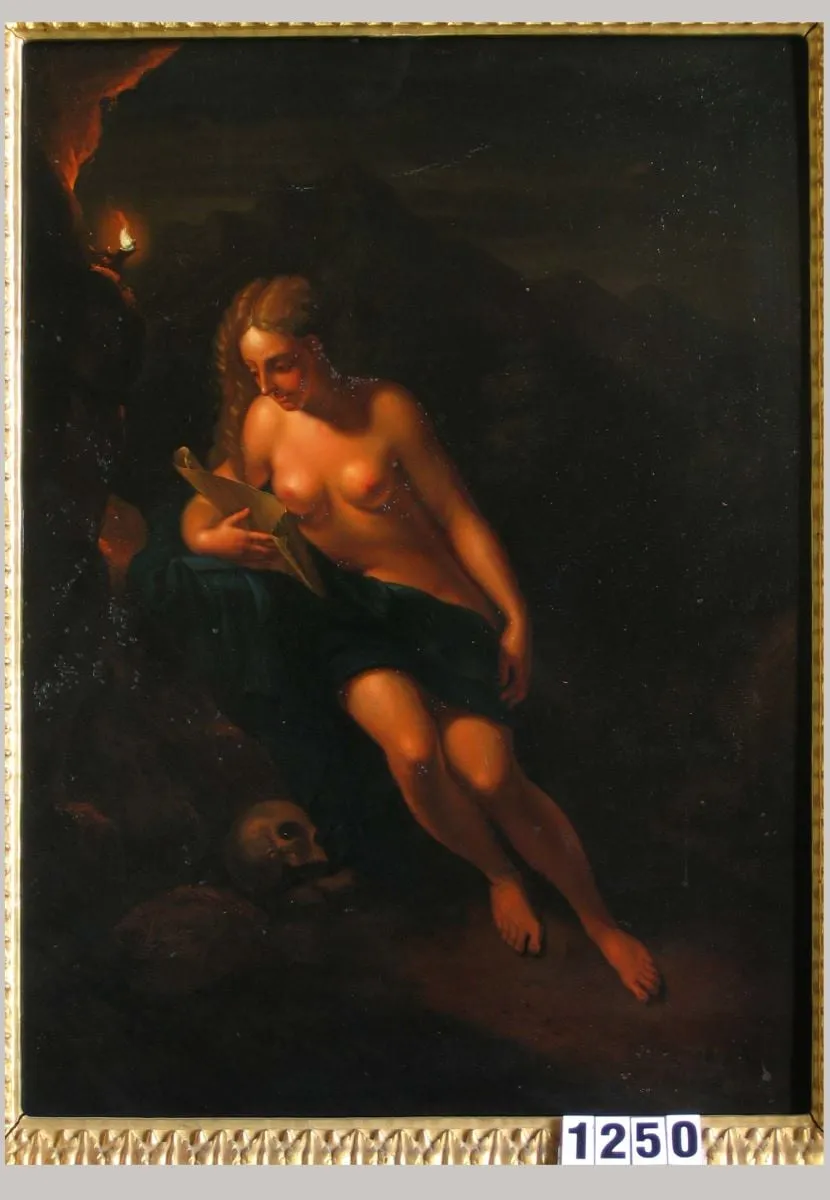 Sfânta Maria Magdalena penitentă, by anonim
