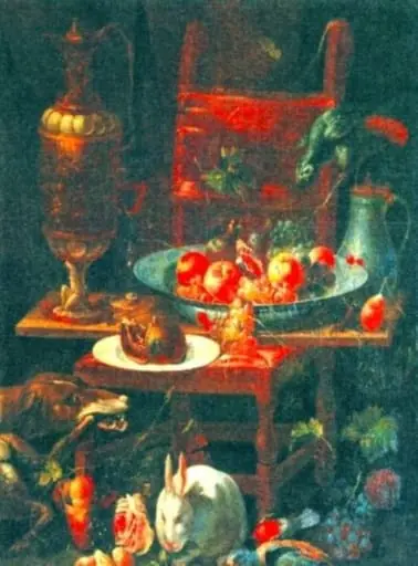 Natură statică, by anonim flamand