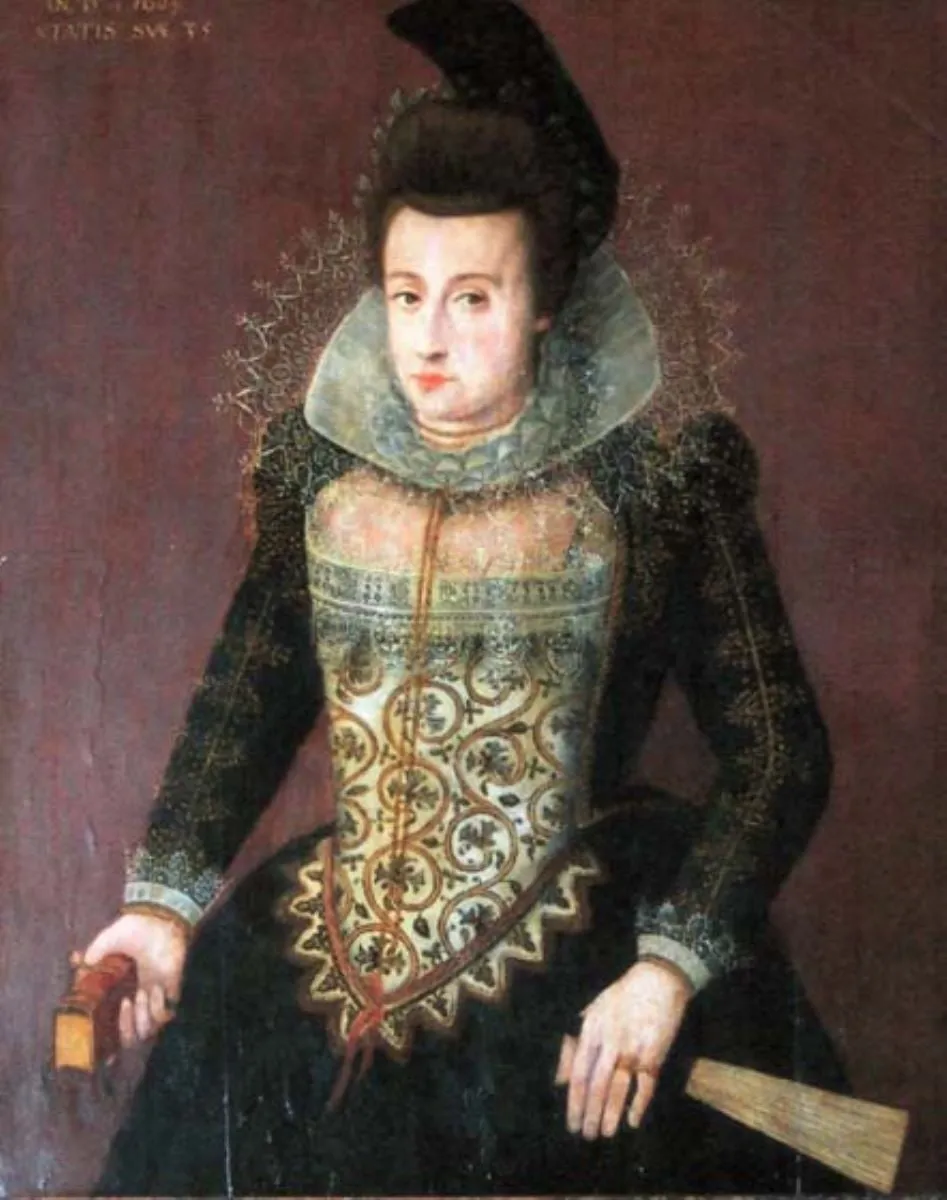 Portret de englezoaică aristocrată, by anonim flamand, unspecified