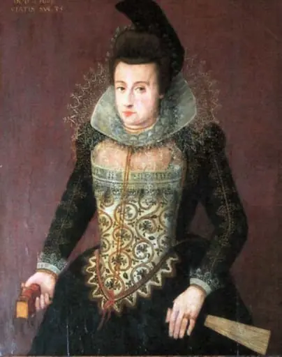Portret de englezoaică aristocrată, by anonim flamand