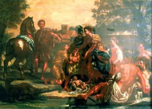 Faustulus cu Remus și Romulus, by anonim italian