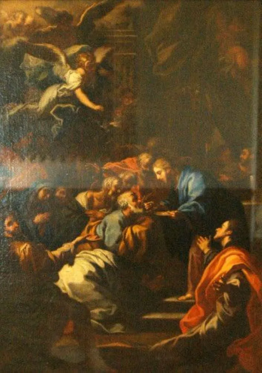 Împărtășania apostolilor, by anonim italian, unspecified, 1750