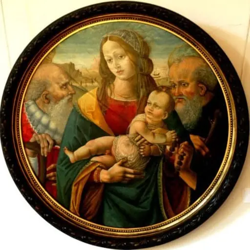 Sfânta Familie, by anonim italian