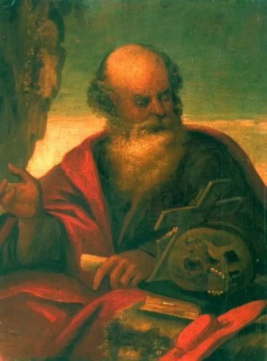 Sfântul Ieronim, by anonim italian, unspecified, 1650
